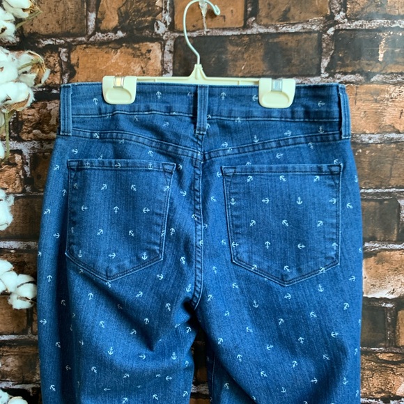 Not Your Daughter’s Anchor Print Skinny Jeans - Picture 6 of 8
